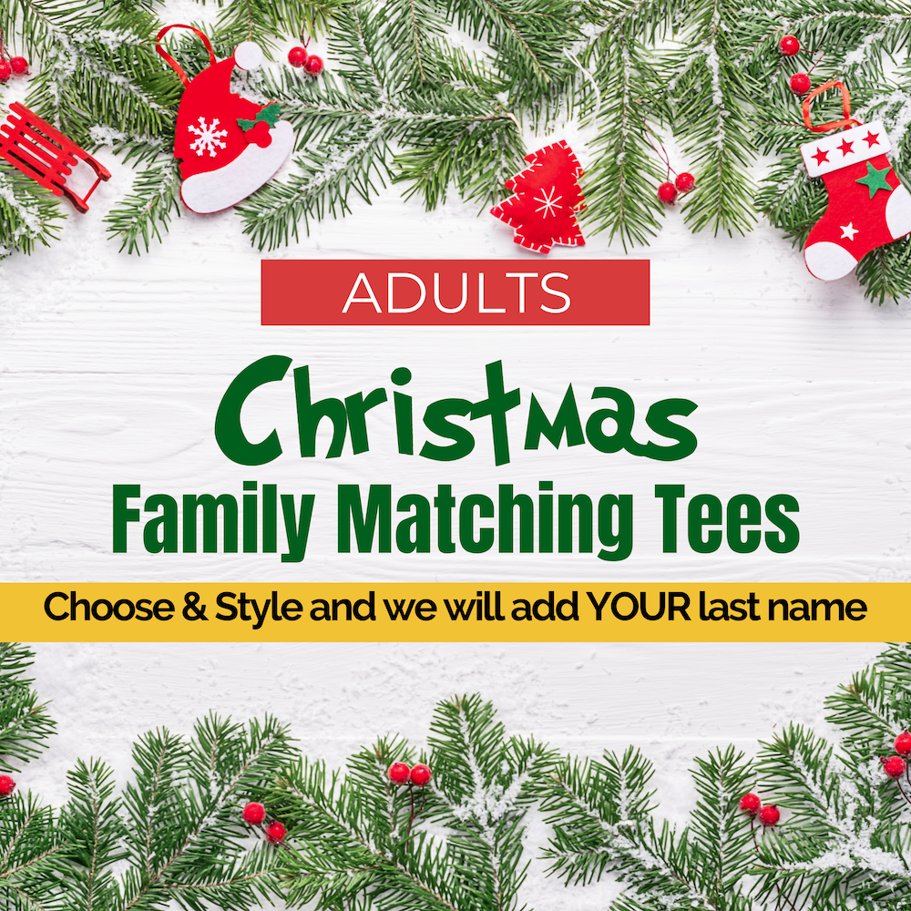 Christmas Family Matching Tee - Adult