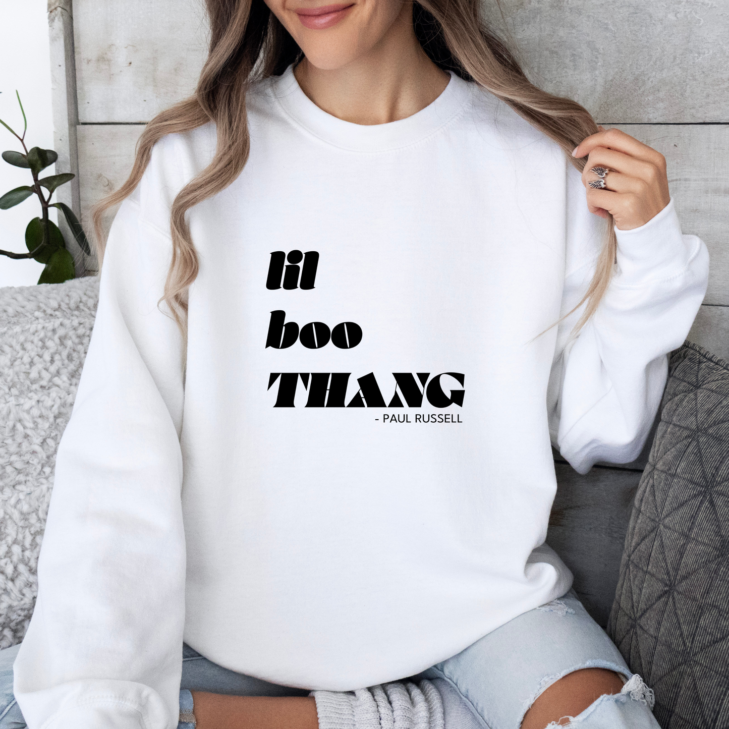 Lil Boo Thang Crewneck - Adult Crewneck