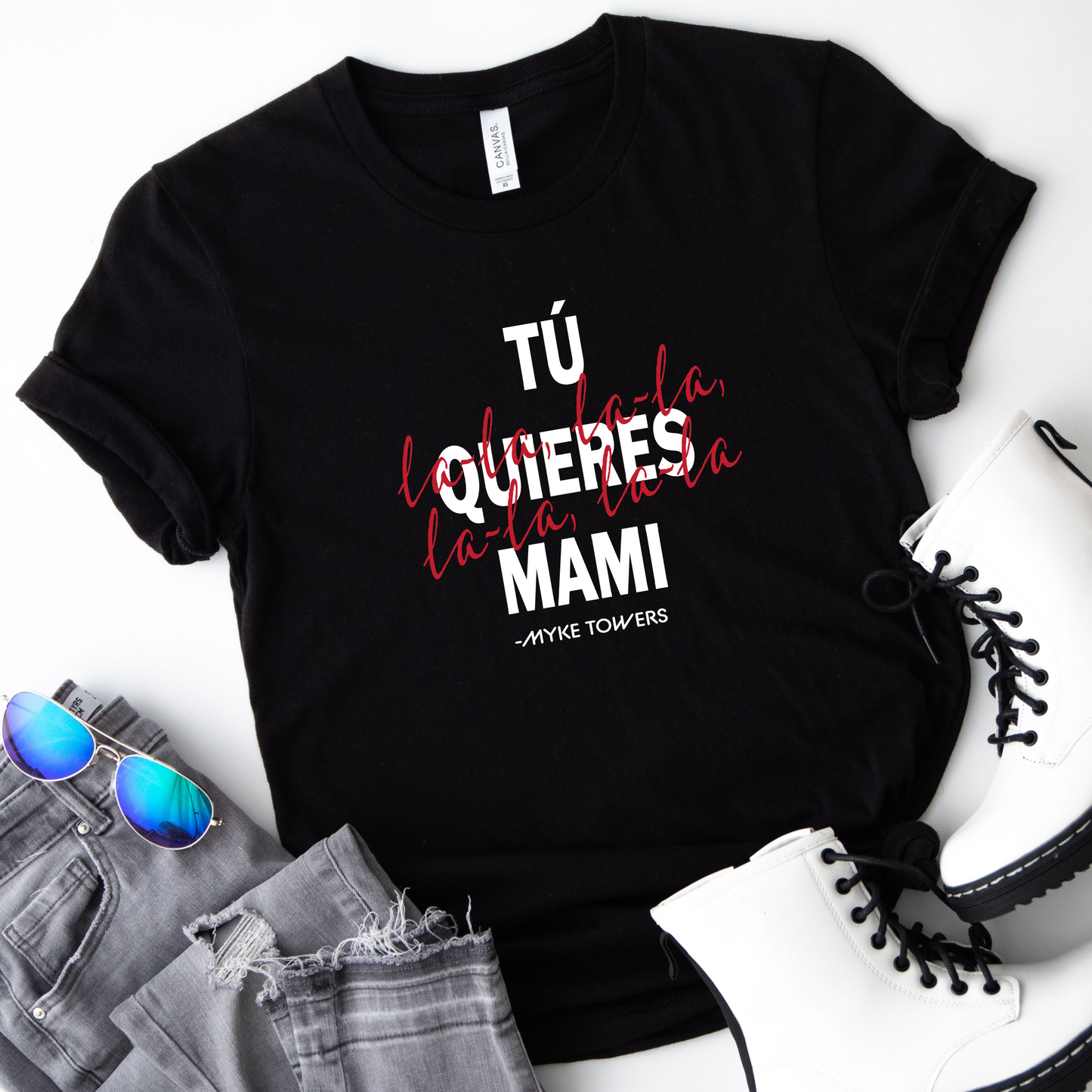 Tu Quieres Mami La La Tee - Adult Tee